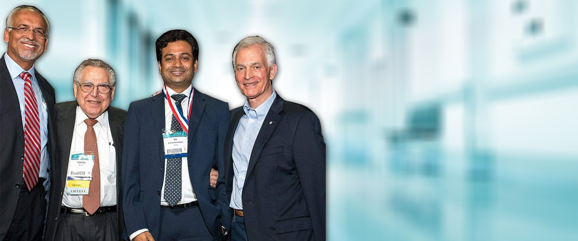 a group of neurologist doctors standing next to each other